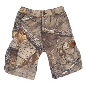 Real Tree Carhartt Cargo Shorts (boys size 7)